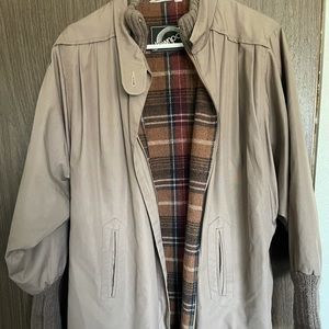 Flannel Lined Trench Coat
